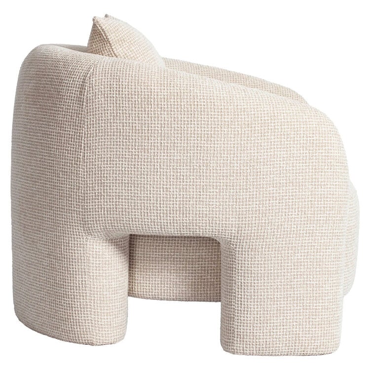Richmond Interiors Lounge fauteuil Tuscany beige blockweave