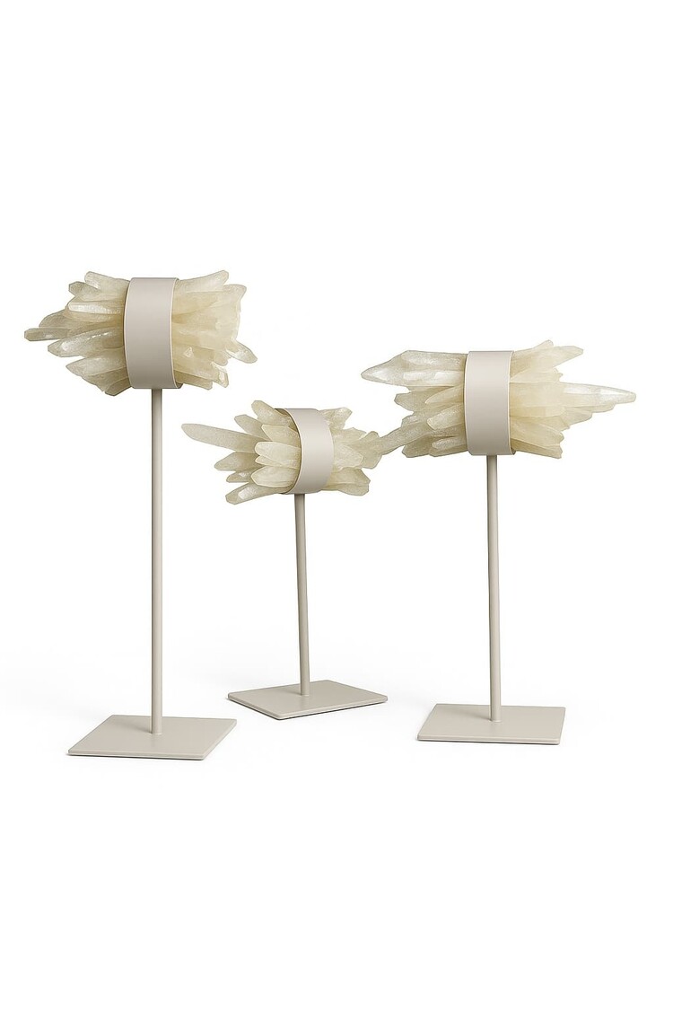 Bombyxx Decoratie Object Fuji Quartz Standaard Large