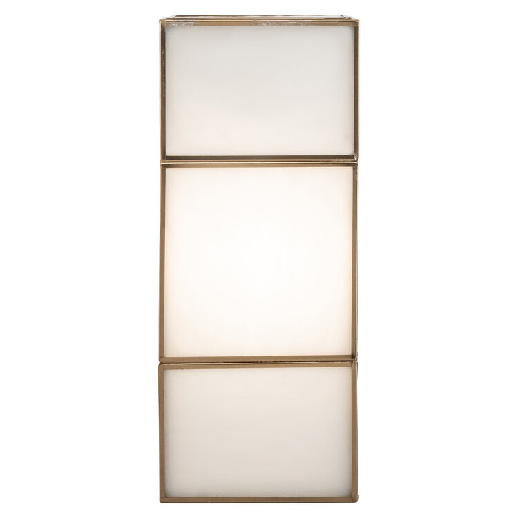 Richmond Interiors Wandlamp Sofia Brass Antique Klein