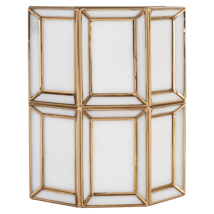 Richmond Interiors Wandlamp Amara Brass Antique