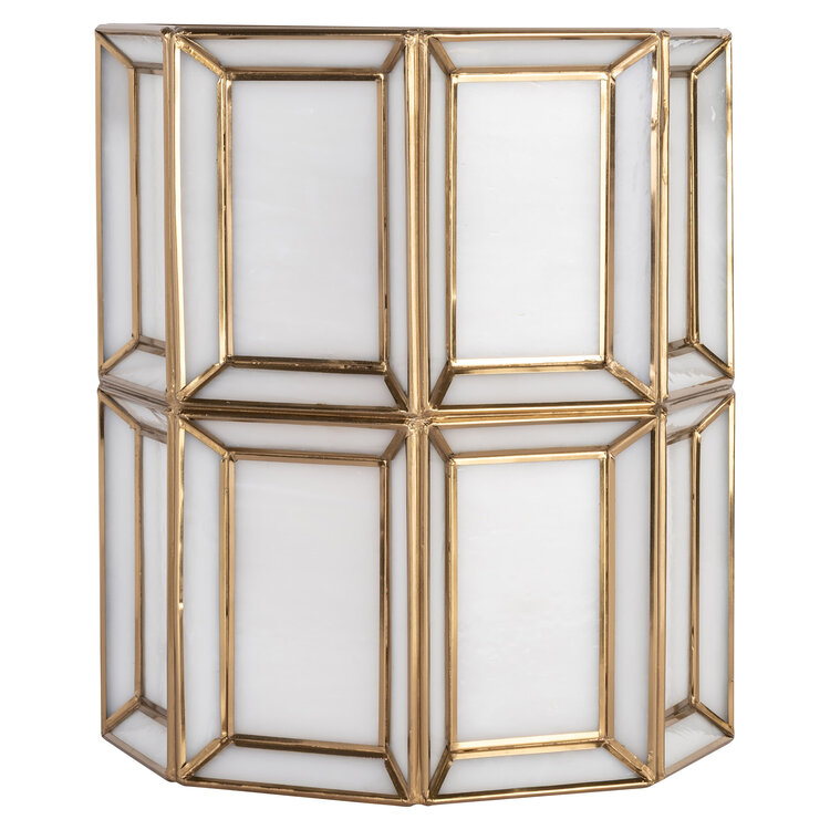 Richmond Interiors Wandlamp Amara Brass Antique