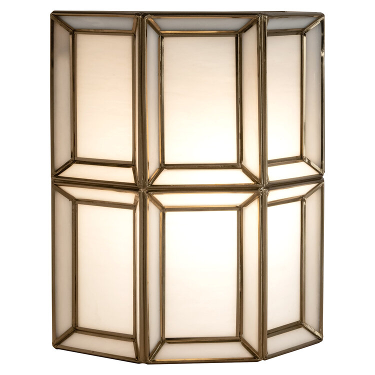Richmond Interiors Wandlamp Amara Brass Antique