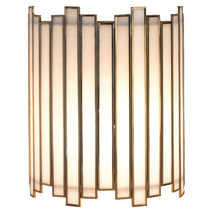 Richmond Interiors Wandlamp Lima Brass Antique