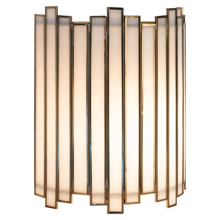 Richmond Interiors Wandlamp Lima Brass Antique