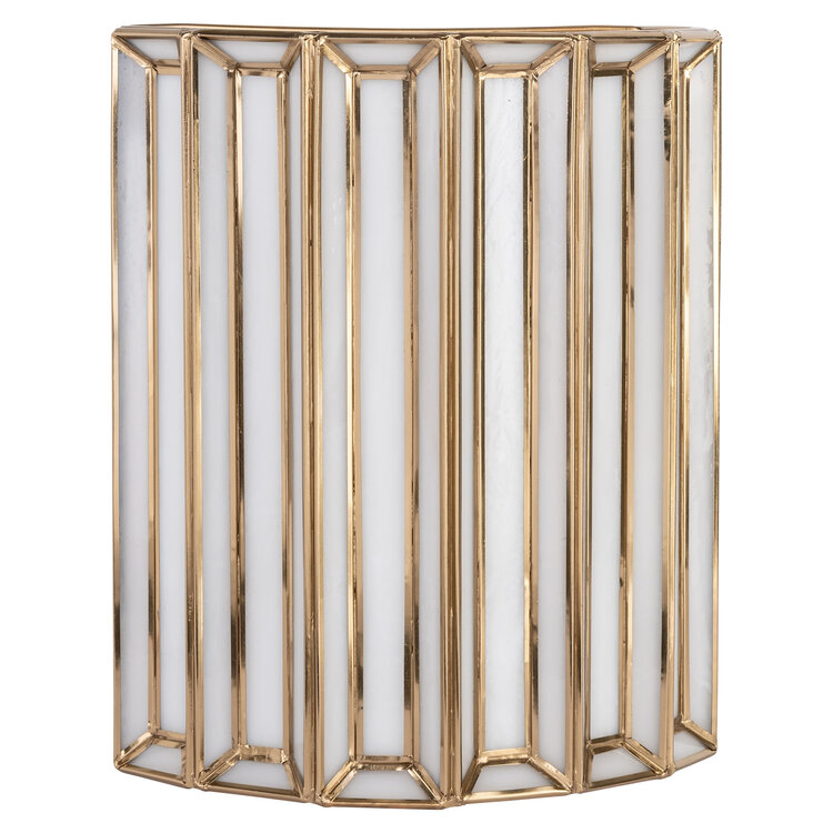 Richmond Interiors Wandlamp Lumine Brass Antique