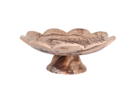 Richmond Interiors Schaal Peony chocolat brown