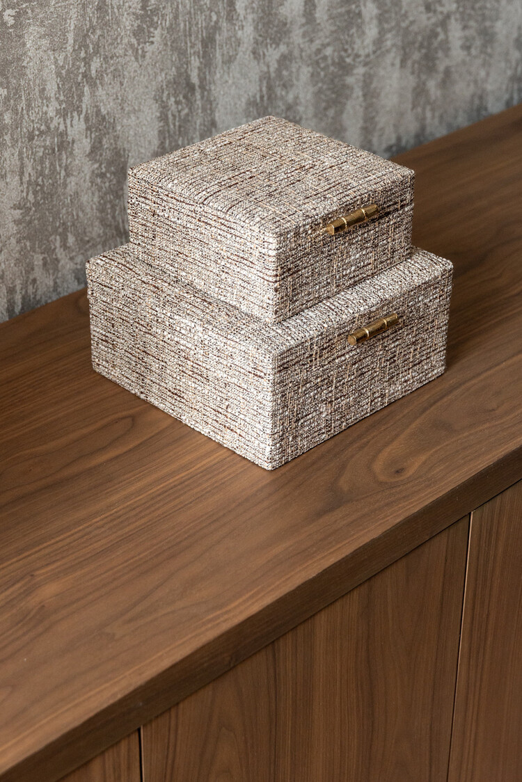 Richmond Interiors Opbergdoos Chalenny Brown klein