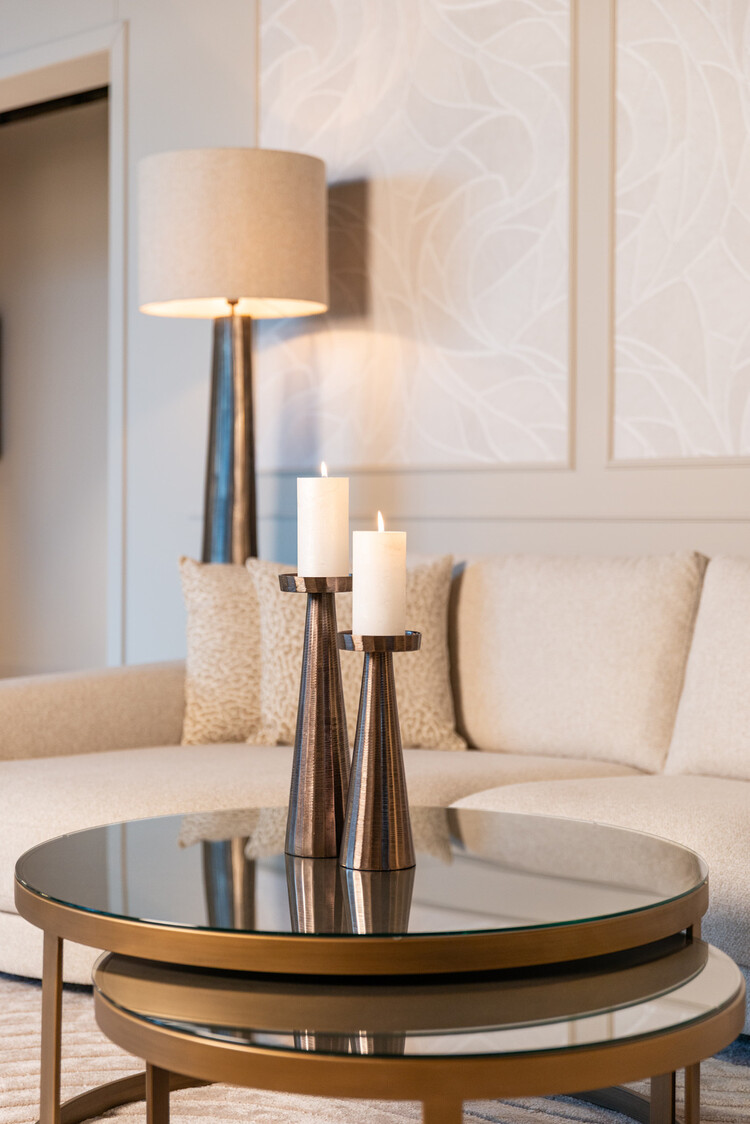 Richmond Interiors Kandelaar Evola bronze aluminium large