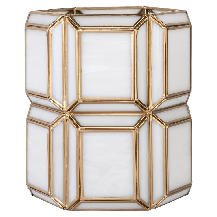 Richmond Interiors Windlicht Ariana brass antique klein