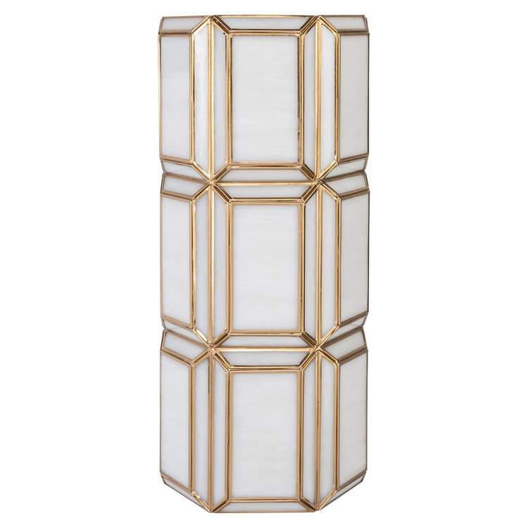 Richmond Interiors Windlicht Emilia brass antique groot