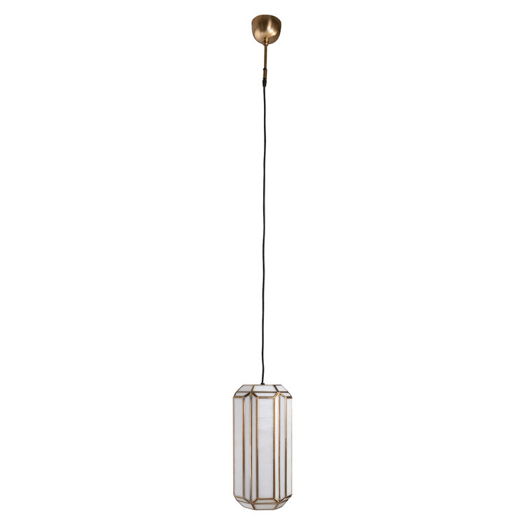 Richmond Interiors Hanglamp Elona brass antique