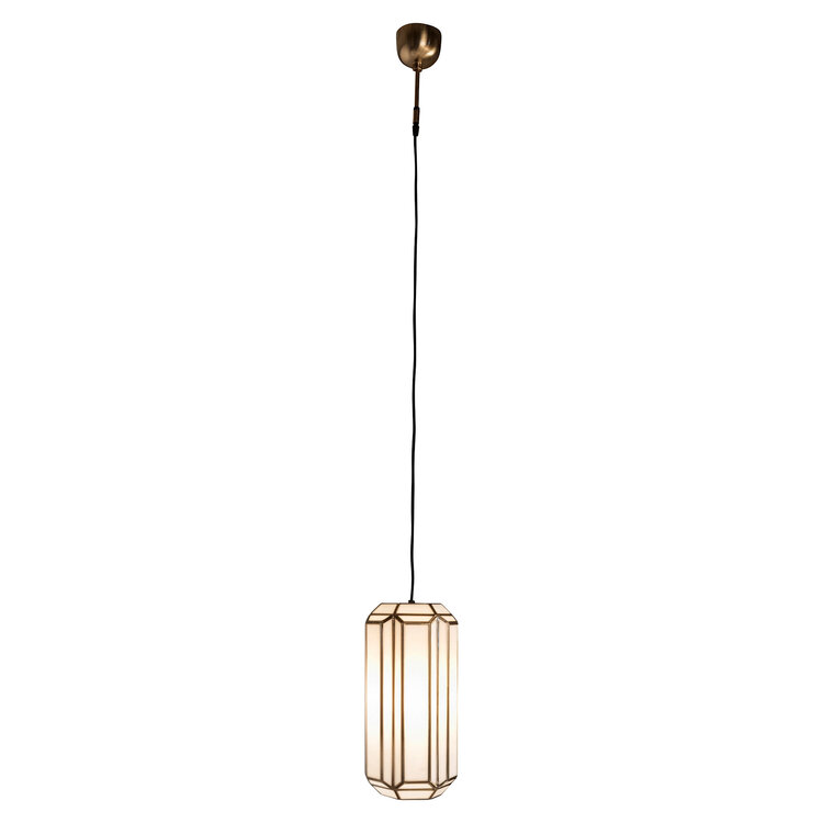 Richmond Interiors Hanglamp Elona brass antique