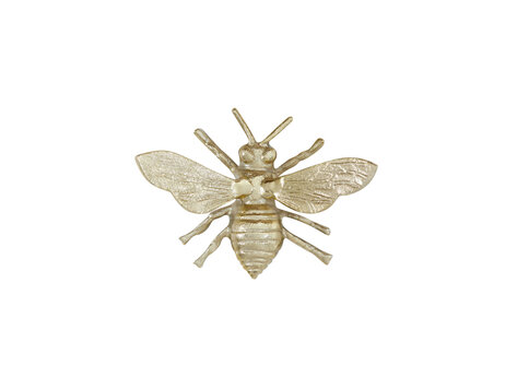 Ornament Bee glanzend goud