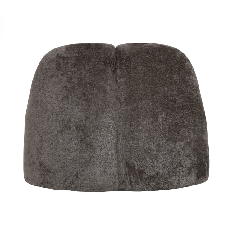PTMD Collection Arco Dark Brown Fauteuil rond aphrodite