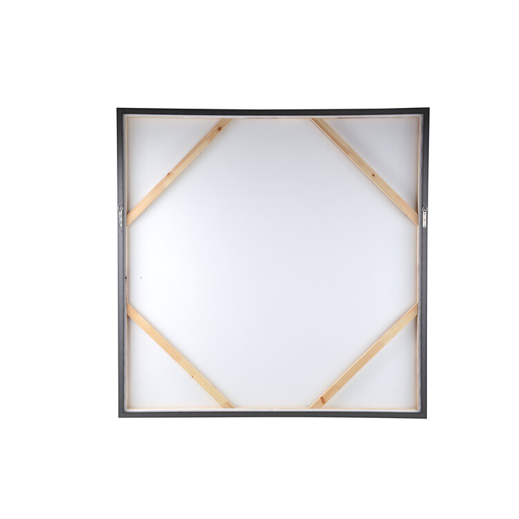 PTMD Collection Asante Brown wandpaneel canvas vierkant frame