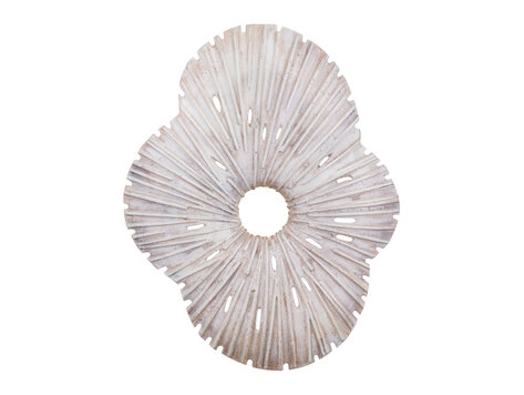 PTMD Collection Vija Beige wandpaneel aluminium organisch open Large