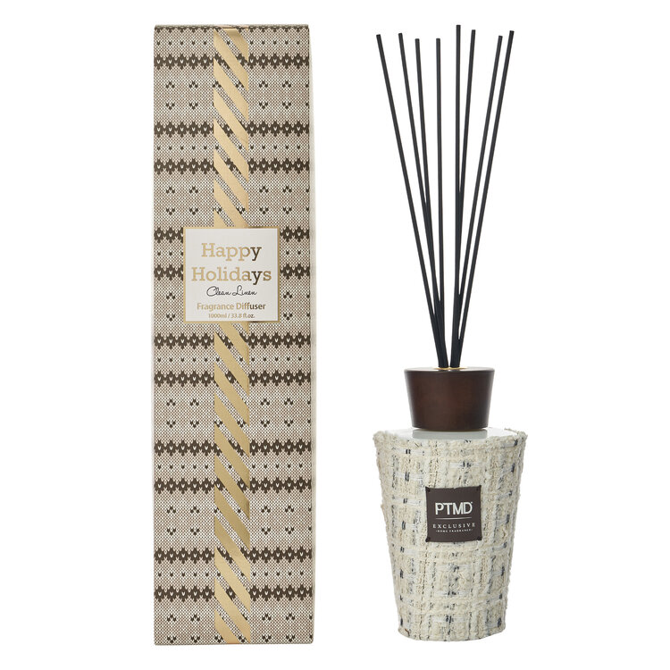 PTMD Collection Clean Linen Diffuser en  Fragrance sticks 1000 ml