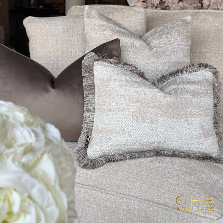Brons interieur Sierkussen Navaro Ruffle 45x30 cm