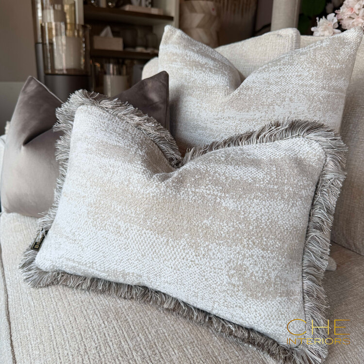 Brons interieur Sierkussen Navaro Ruffle 45x30 cm