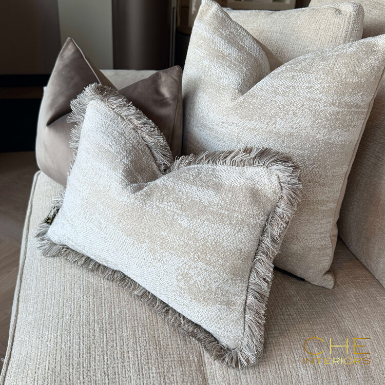 Brons interieur Sierkussen Navaro Ruffle 45x30 cm