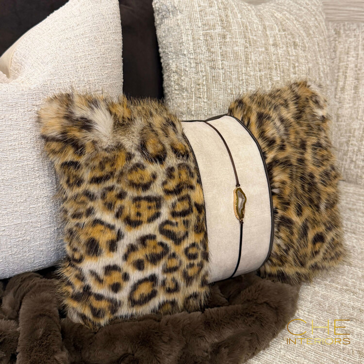 Brons interieur Sierkussen Patty stone 45x30 cm