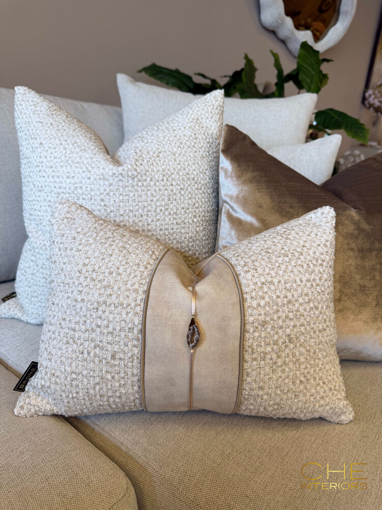 Brons interieur Sierkussen Claire 50x50 cm