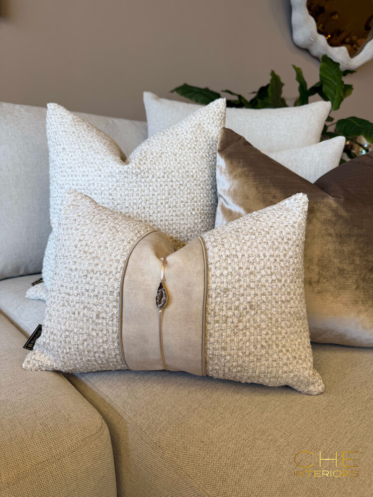 Brons interieur Sierkussen Claire 50x50 cm