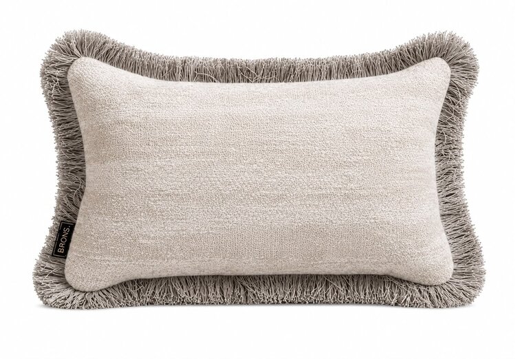 Brons interieur Sierkussen Navaro Ruffle 45x30 cm