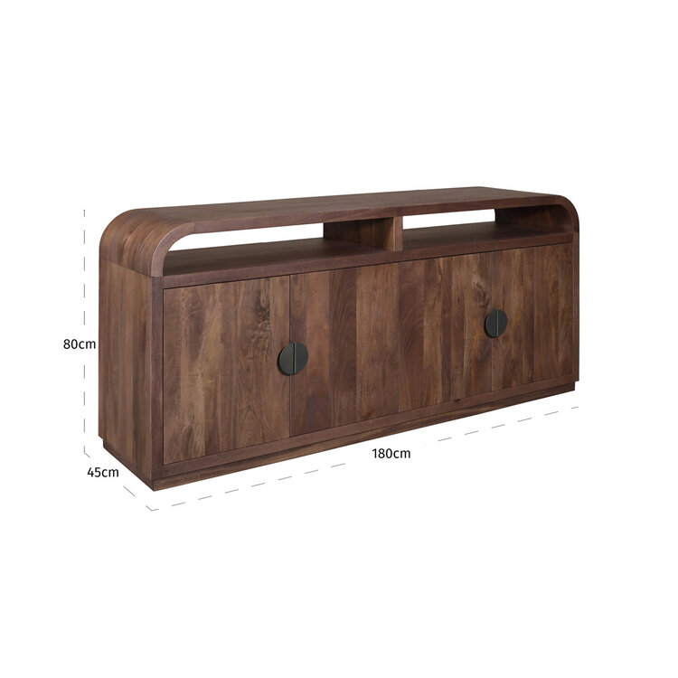 Richmond Interiors Dressoir Baldwin Spice Brown Bruin Mangohout
