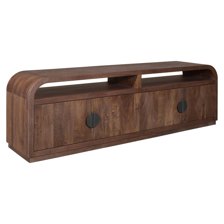 Richmond Interiors TV-meubel Baldwin Spice Brown Bruin Mangohout