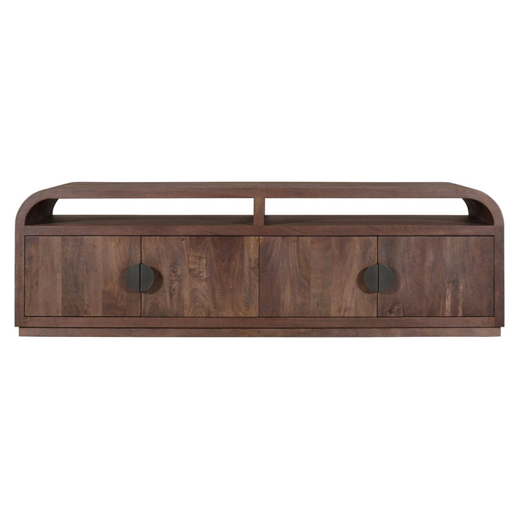 Richmond Interiors TV-meubel Baldwin Spice Brown Bruin Mangohout