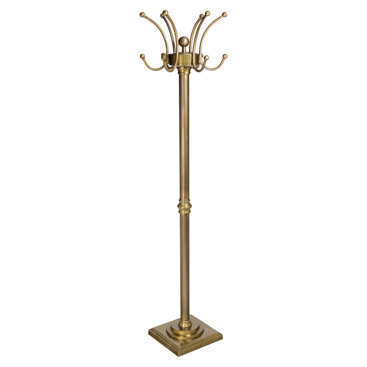 Richmond Interiors Kapstok Darwy brass antique aluminium