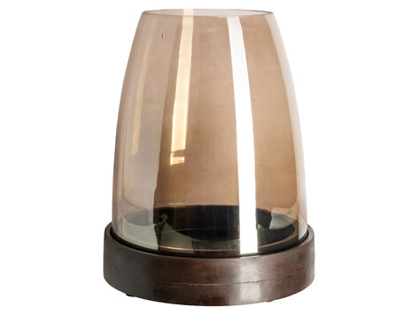 Richmond Interiors Windlicht Skye walnut