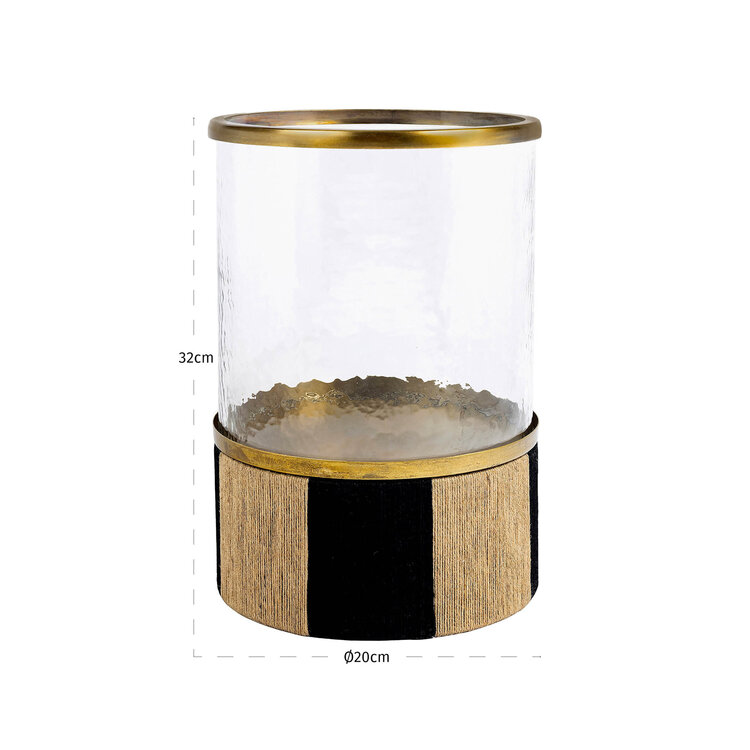 Richmond Interiors Windlicht Sas brass antique