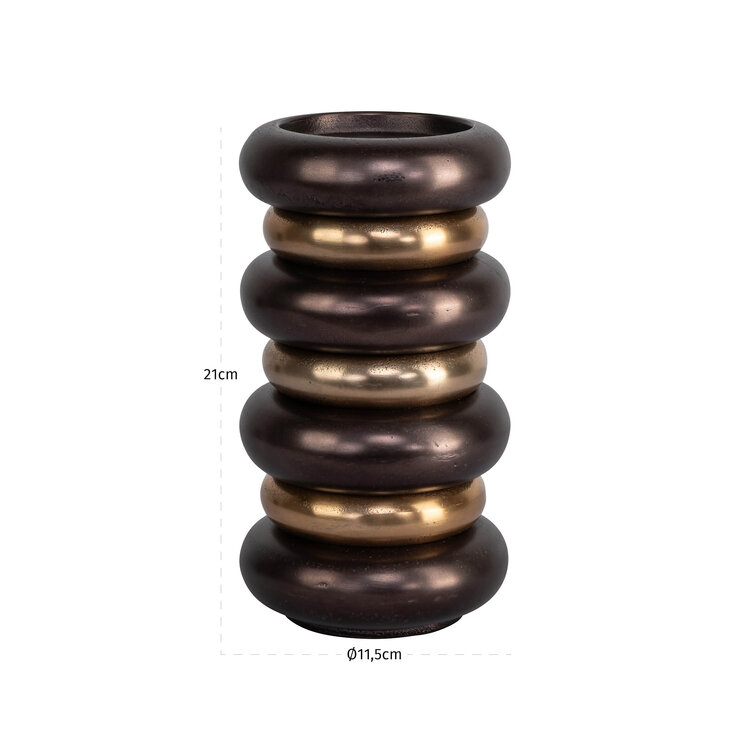 Richmond Interiors Kandelaar Eve bronze aluminium groot