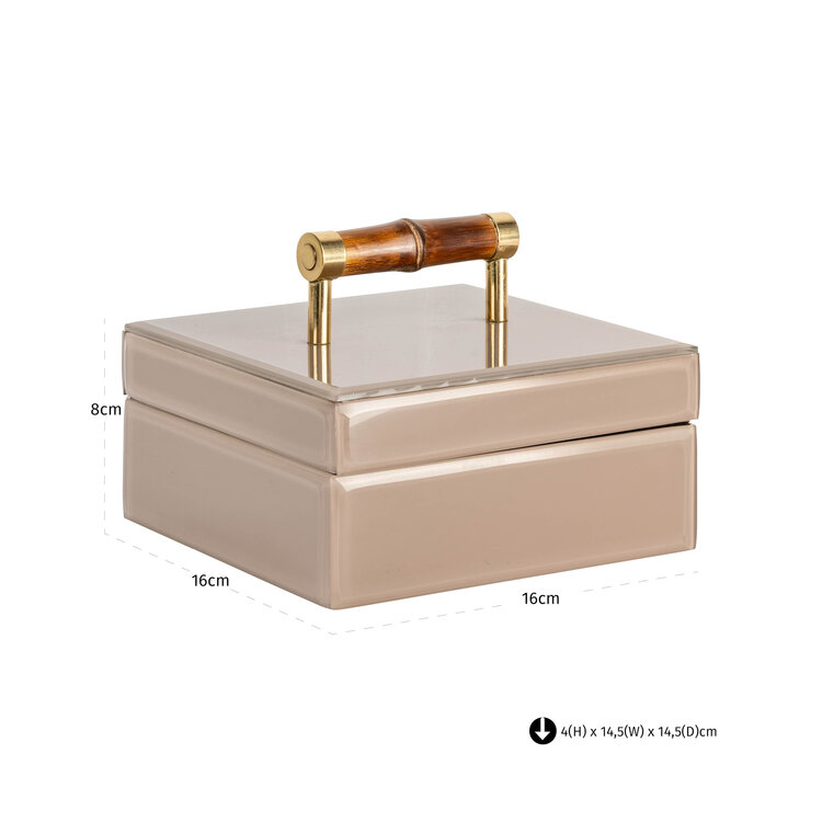 Richmond Interiors Opbergdoos Jett beige
