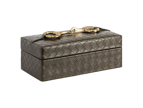 Richmond Interiors Opbergdoos Blade olive klein