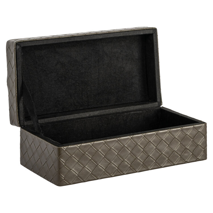 Richmond Interiors Opbergdoos Blade olive klein