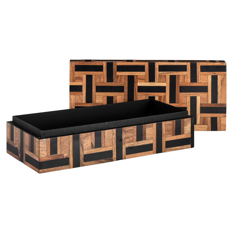 Richmond Interiors Opbergdoos Floor brown groot