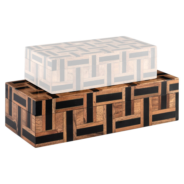 Richmond Interiors Opbergdoos Floor brown groot