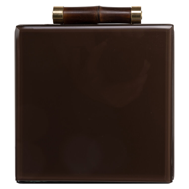 Richmond Interiors Opbergdoos Echo dark brown klein