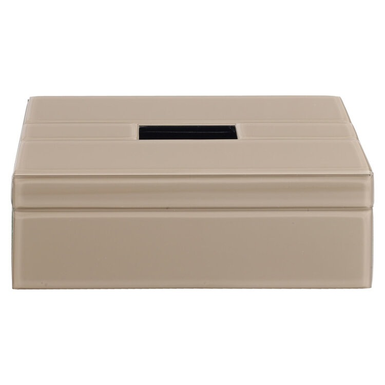 Richmond Interiors Tissuebox Viper taupe