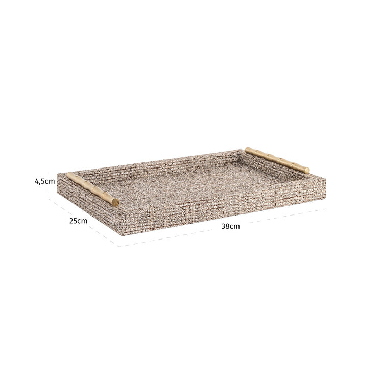 Richmond Interiors Dienblad Chantel beige
