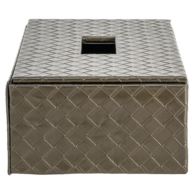 Richmond Interiors Tissuebox Vex olive