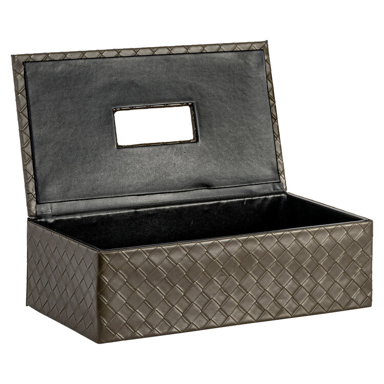 Richmond Interiors Tissuebox Vex olive