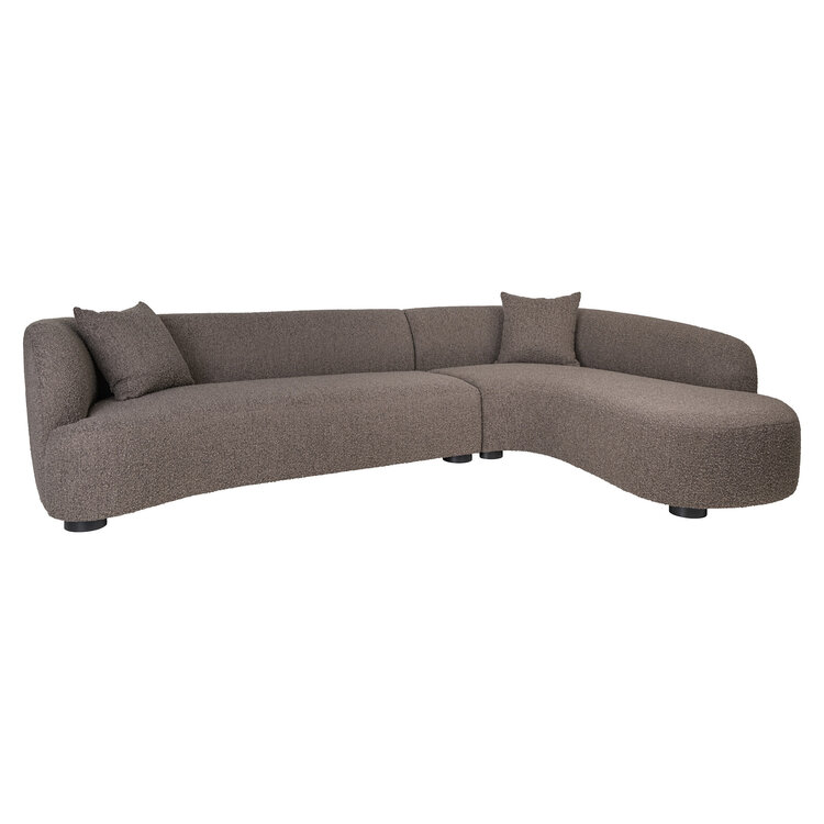 Richmond Interiors Bank Pandora brown chunky lounge rechts