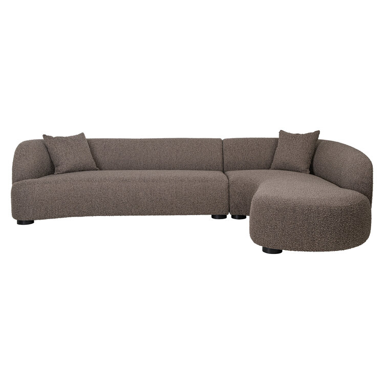 Richmond Interiors Bank Pandora brown chunky lounge rechts