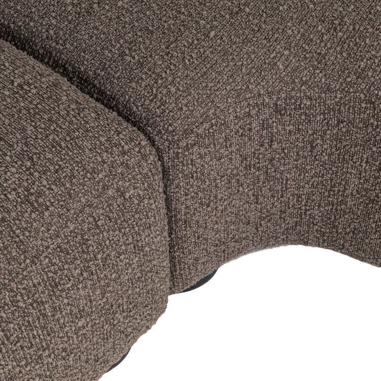 Richmond Interiors Bank Pandora brown chunky lounge rechts