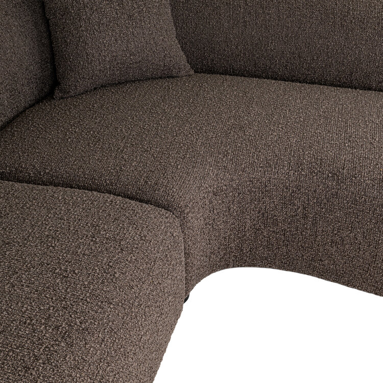 Richmond Interiors Bank Pandora brown chunky lounge rechts