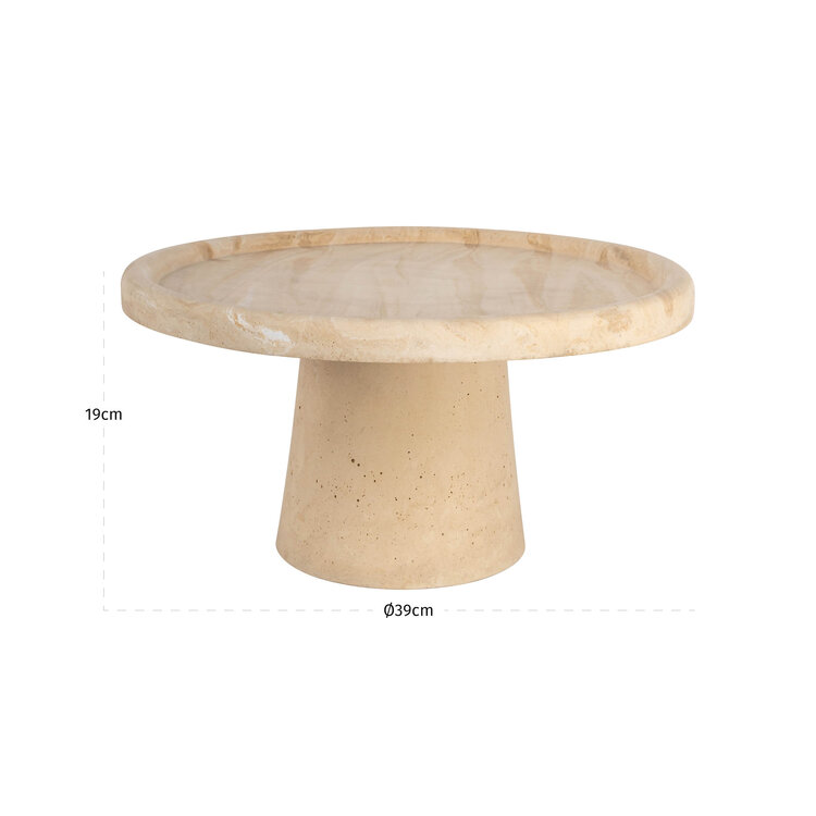 Richmond Interiors Taartplateau Beccy beige